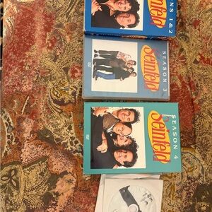 Seinfeld DVD Box Set Seasons 1-5 plus FREE bonus season 7 box (not pictured)